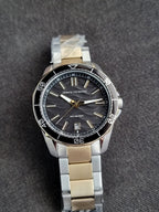 Armani Exchange Three-Hand Date Two-Tone Stainless Steel Watch AX1956