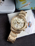 Fossil BQ2588 Bannon Men’s Gold Stainless Steel Analog Watch