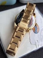 Fossil Scarlette Three-Hand Day-Date Gold-Tone Stainless Steel Watch ES5199