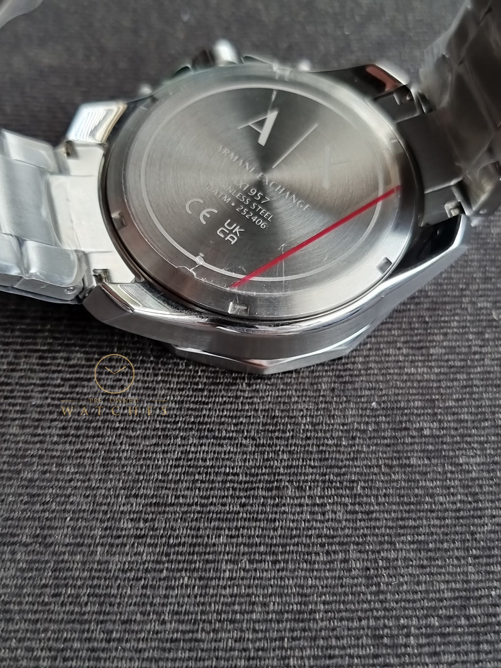 Armani Exchange Chronograph Stainless Steel Watch AX1957