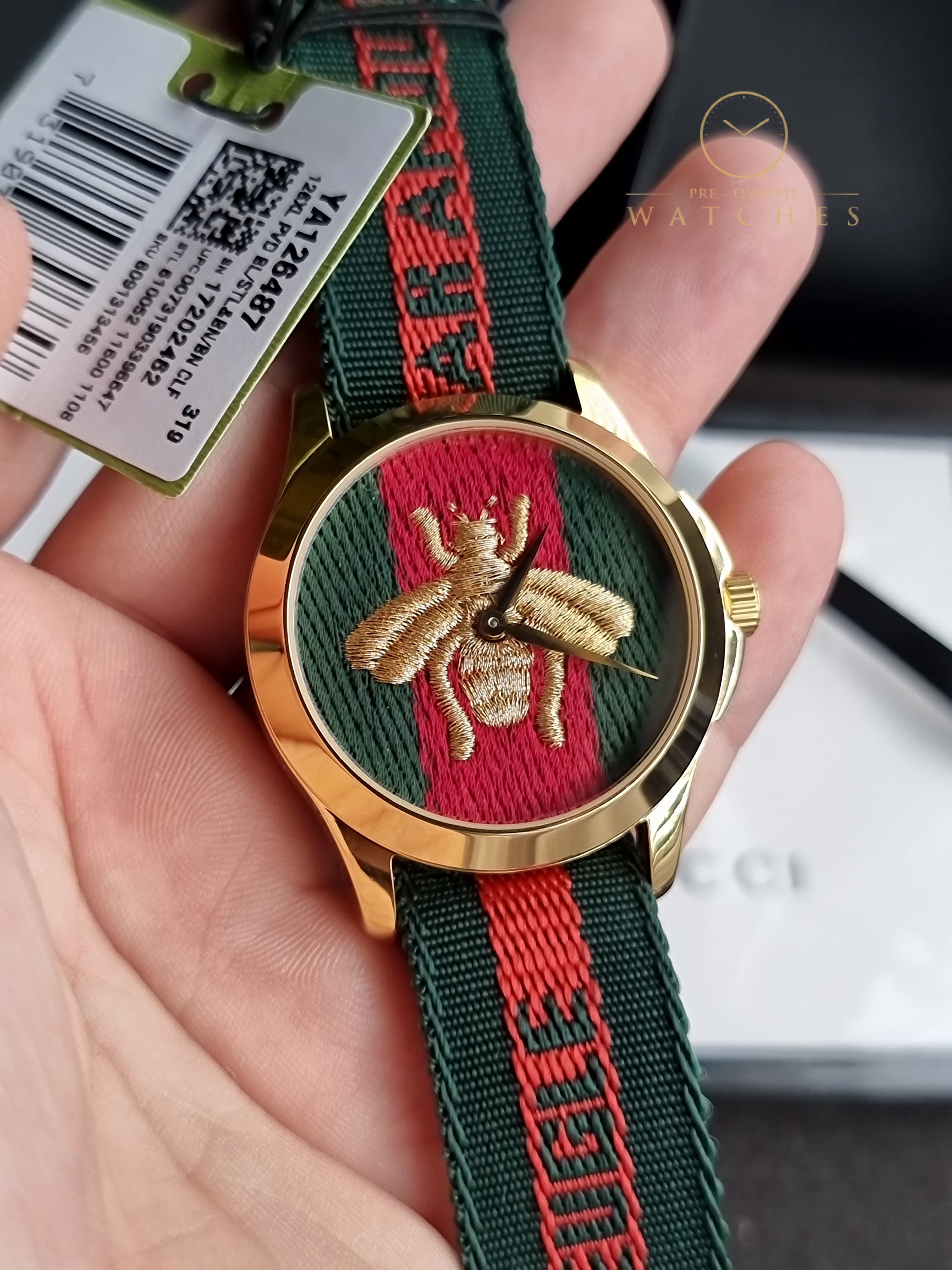 Gucci G-Timeless Watch 38mm YA126487