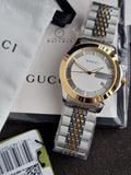 Gucci G-Timeless 38 mm Case Silver, Gold (YA126409)