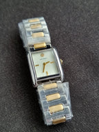 Tory Burch Eleanor Two-Tone Stainless Steel Bracelet Watch TBW1024