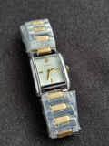 Tory Burch Eleanor Two-Tone Stainless Steel Bracelet Watch TBW1024