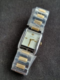Tory Burch Eleanor Two-Tone Stainless Steel Bracelet Watch TBW1024