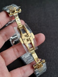 Tory Burch Eleanor Two-Tone Stainless Steel Bracelet Watch TBW1024