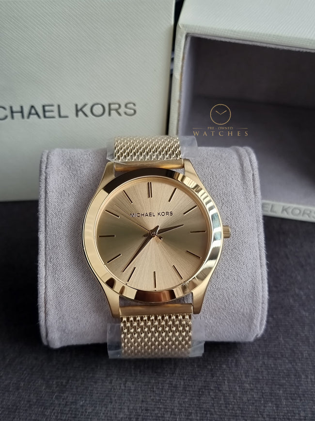 Michael Kors Oversized Slim Runway Men's Watch, Stainless Steel Watch for Men Main Image