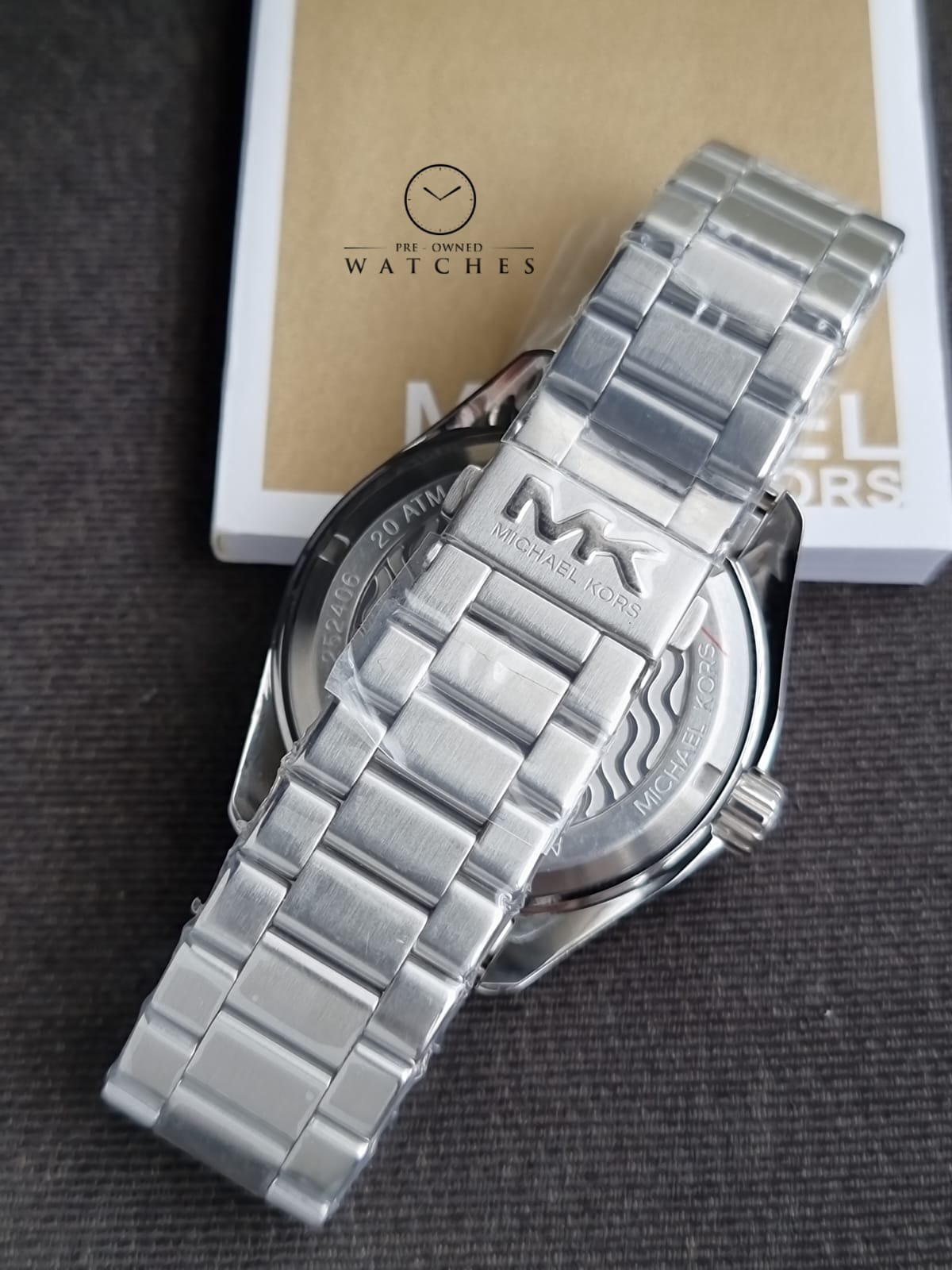 Michael Kors Maritime Three-Hand Date Stainless Steel Watch mk9160