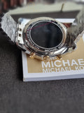 Michael Kors Women’s Chronograph Quartz Two-tone Stainless Steel Silver Dial 38mm Watch MK5955