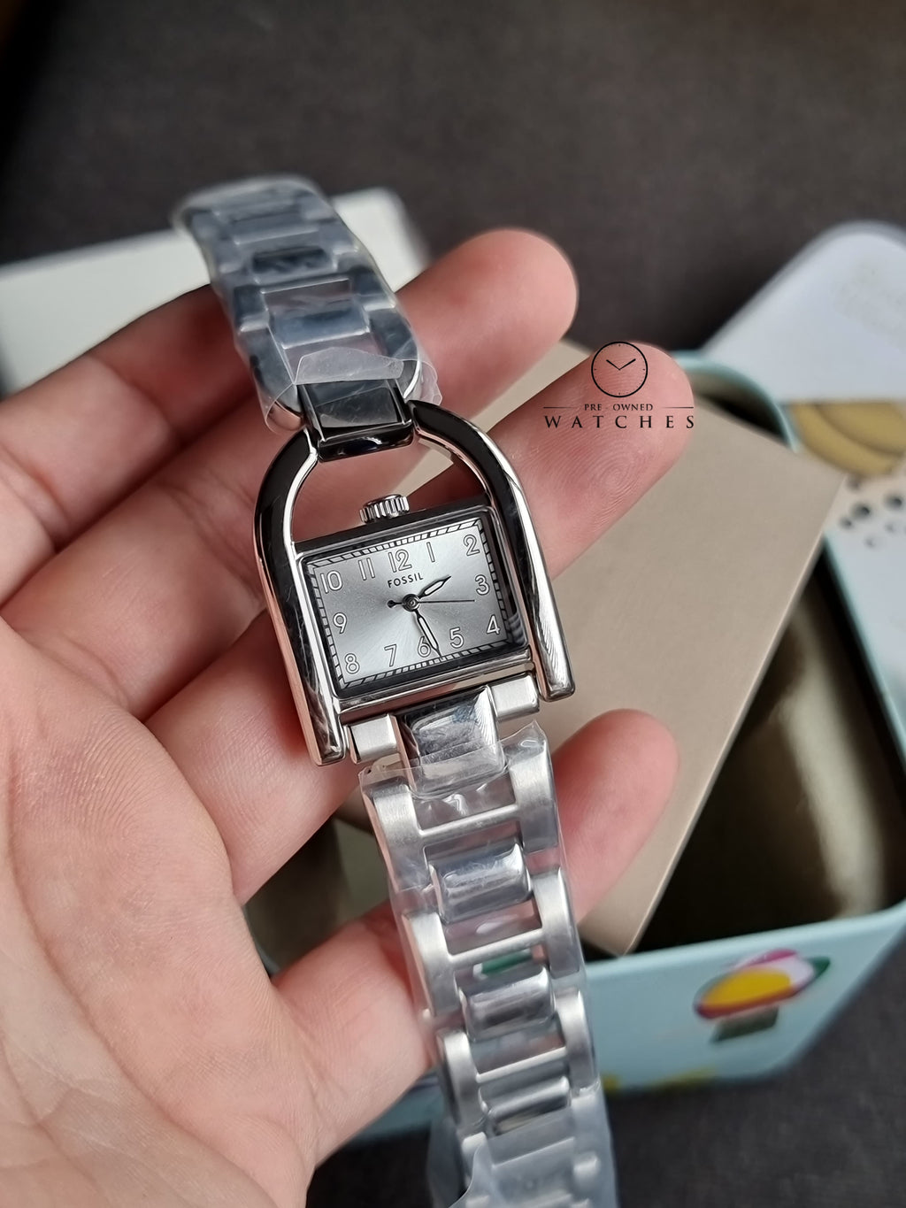 Fossil ES5326 Harwell Three-Hand Stainless Steel Watch