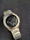 A|X Armani Exchange Chronograph Watch for Men with Stainless Steel