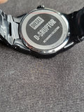 Diesel Three-Hand Black Stainless Steel Watch DZ2213