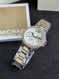 Michael Kors Watch for Women Camille Multifunction, Stainless Steel Watch with a stainless steel strap