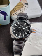 Fossil Everett Three-Hand Date Stainless Steel Watch FS6075