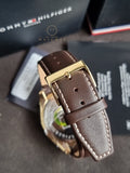 Tommy Hilfiger Men’s Quartz Leather Strap Black Dial 44mm Watch 1791836