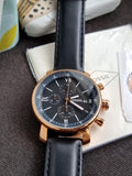 Fossil Analog Black Dial Men's Watch-BQ1008