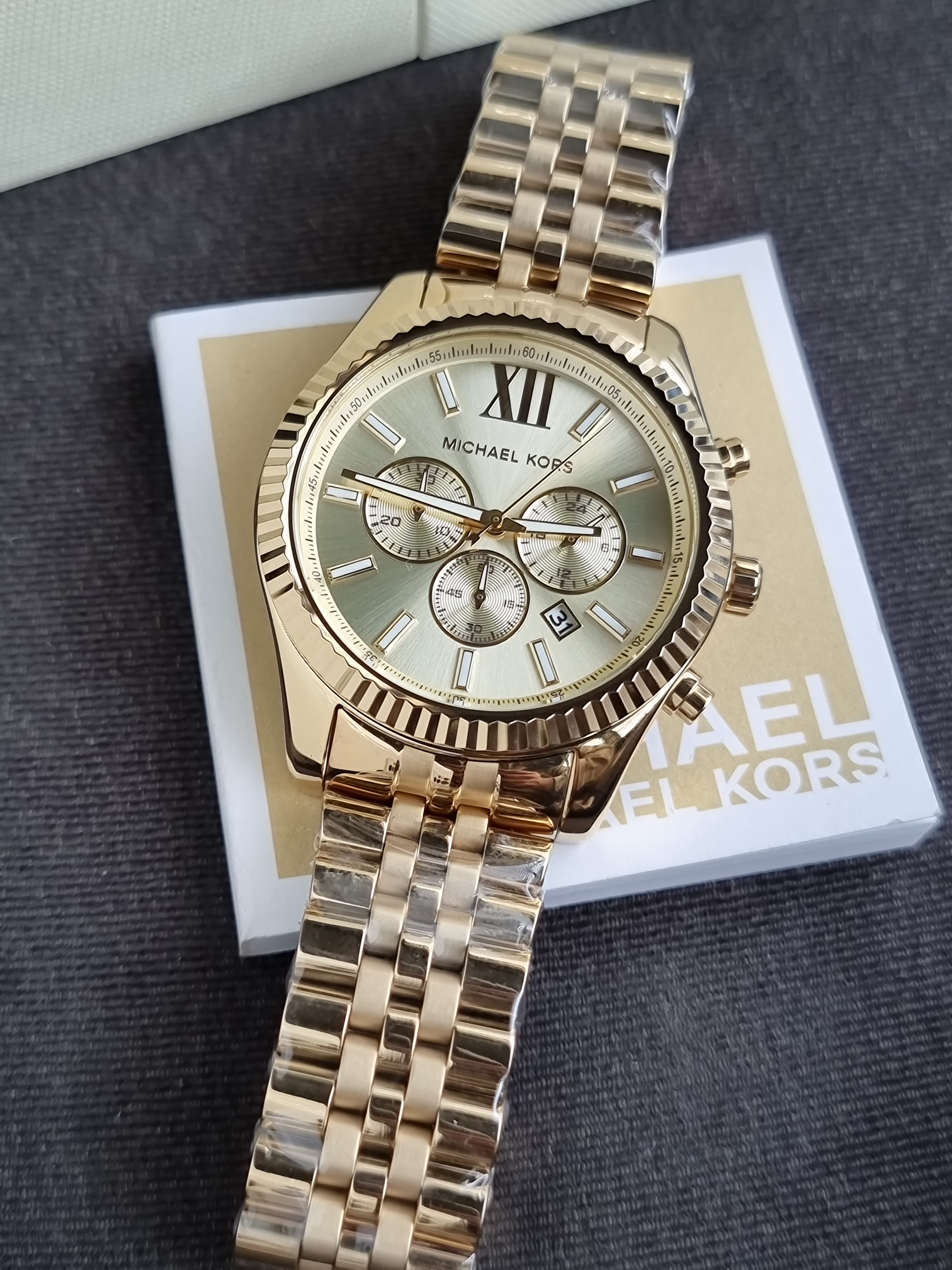 Michael Kors Mens Lexington Chronograph Watch MK8281