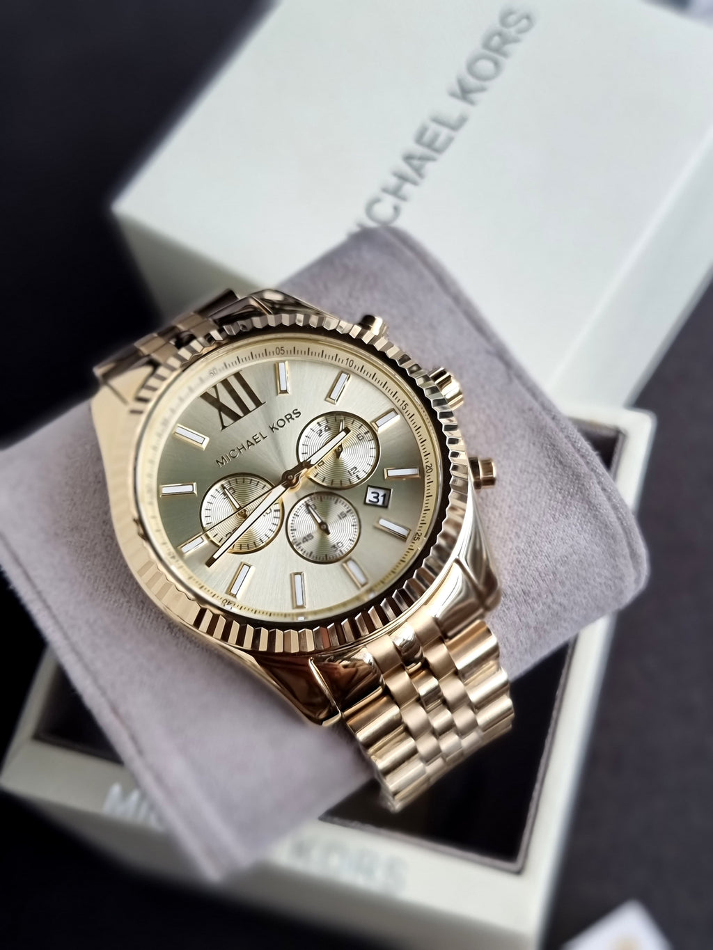 Michael Kors Mens Lexington Chronograph Watch MK8281