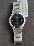 Lorus Sub Brand Of Seiko Gents Watch Silver Chain  Black Dial Quartz Watch