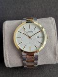 Lorus Two Tone White dial 42mm Size Quartz Watch