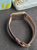 Fossil Raquel Three-Hand Date Brown Croco LiteHide™ Leather Watch Es5367