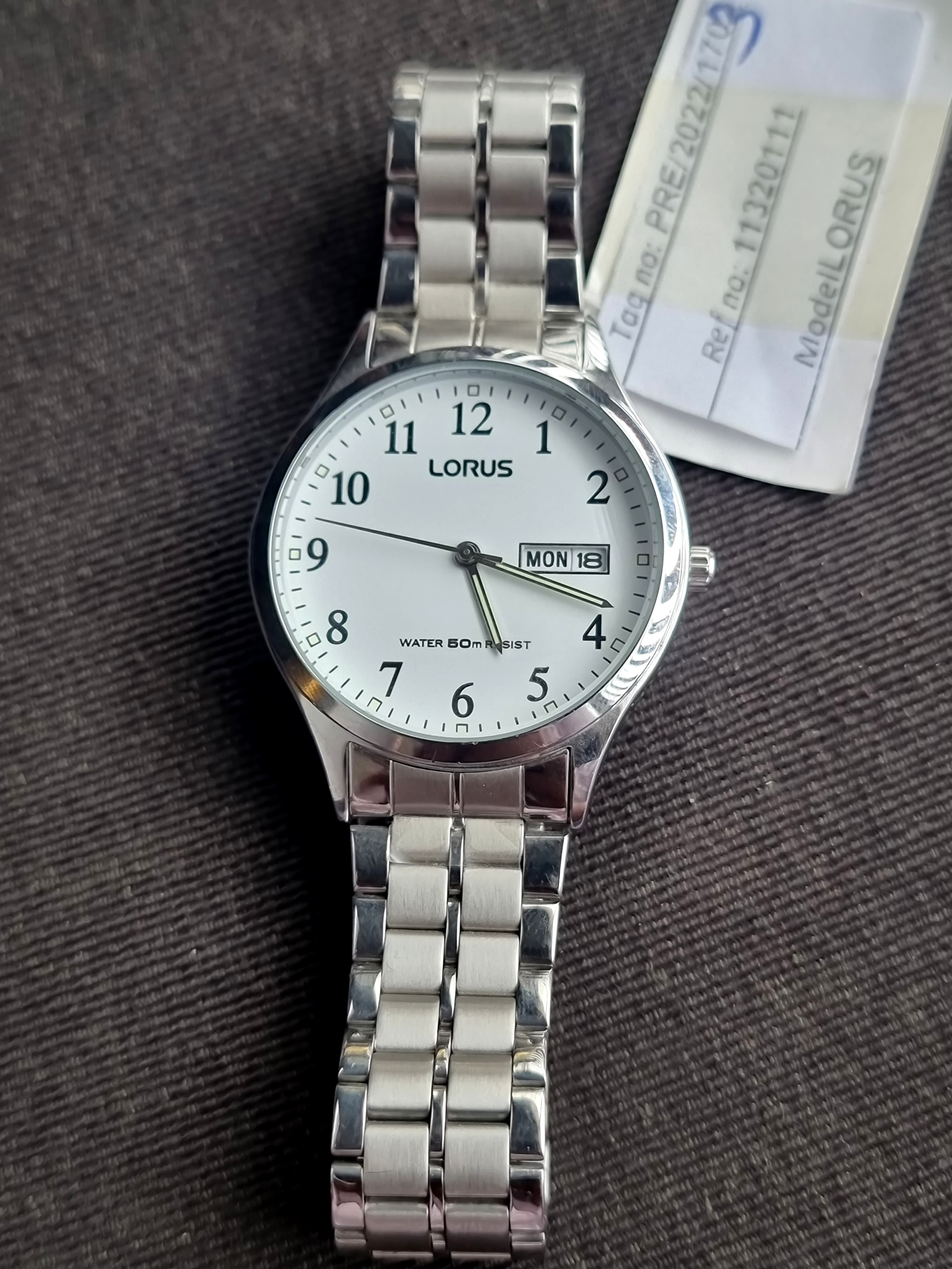 Lorus Sub Brand Of Seiko Gents Watch 38mm Dial Quartz Watch