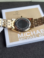 Michael Kors Stainless Steel Analog Green Dial Women's Watch-Mk4842