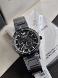 Emporio Armani Emporio Armani Automatic Black Stainless Steel Watch (Model: AR60054) (Model: AR60054)