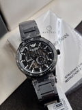 Emporio Armani Emporio Armani Automatic Black Stainless Steel Watch (Model: AR60054) (Model: AR60054)
