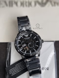 Emporio Armani Emporio Armani Automatic Black Stainless Steel Watch (Model: AR60054) (Model: AR60054)