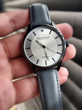 Awearness Kenneth Cole Gents Watch Gray Leather Strap Quartz Watch