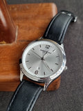 Kenneth Cole Gents Watch Black Leather Strap 42mm Dial Quartz Watch KC50964001