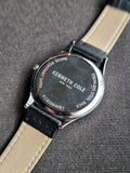 Kenneth Cole Gents Watch Black Leather Strap 42mm Dial Quartz Watch KC50964001
