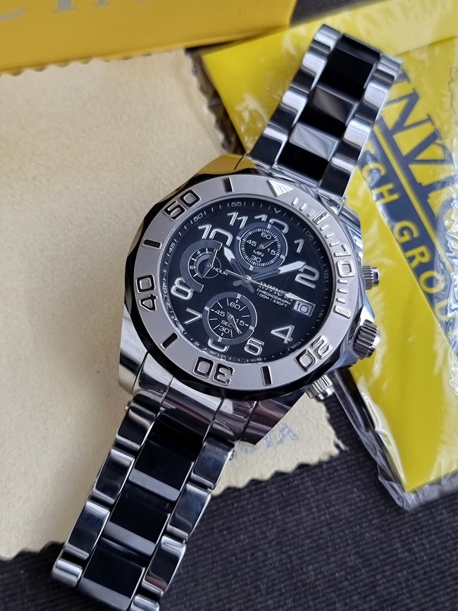 Invicta 1248 Men's Tungsten Gents Watch Quartz Watch Main Image