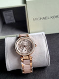 Michael Kors Mini Parker Stainless Steel Multifunction Watch MK6110