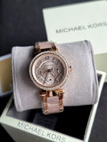 Michael Kors Mini Parker Stainless Steel Multifunction Watch MK6110