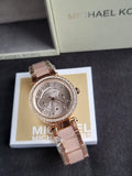 Michael Kors Mini Parker Stainless Steel Multifunction Watch MK6110