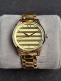 Armani Exchange Ladies Watch golden Casing Quartz Watch