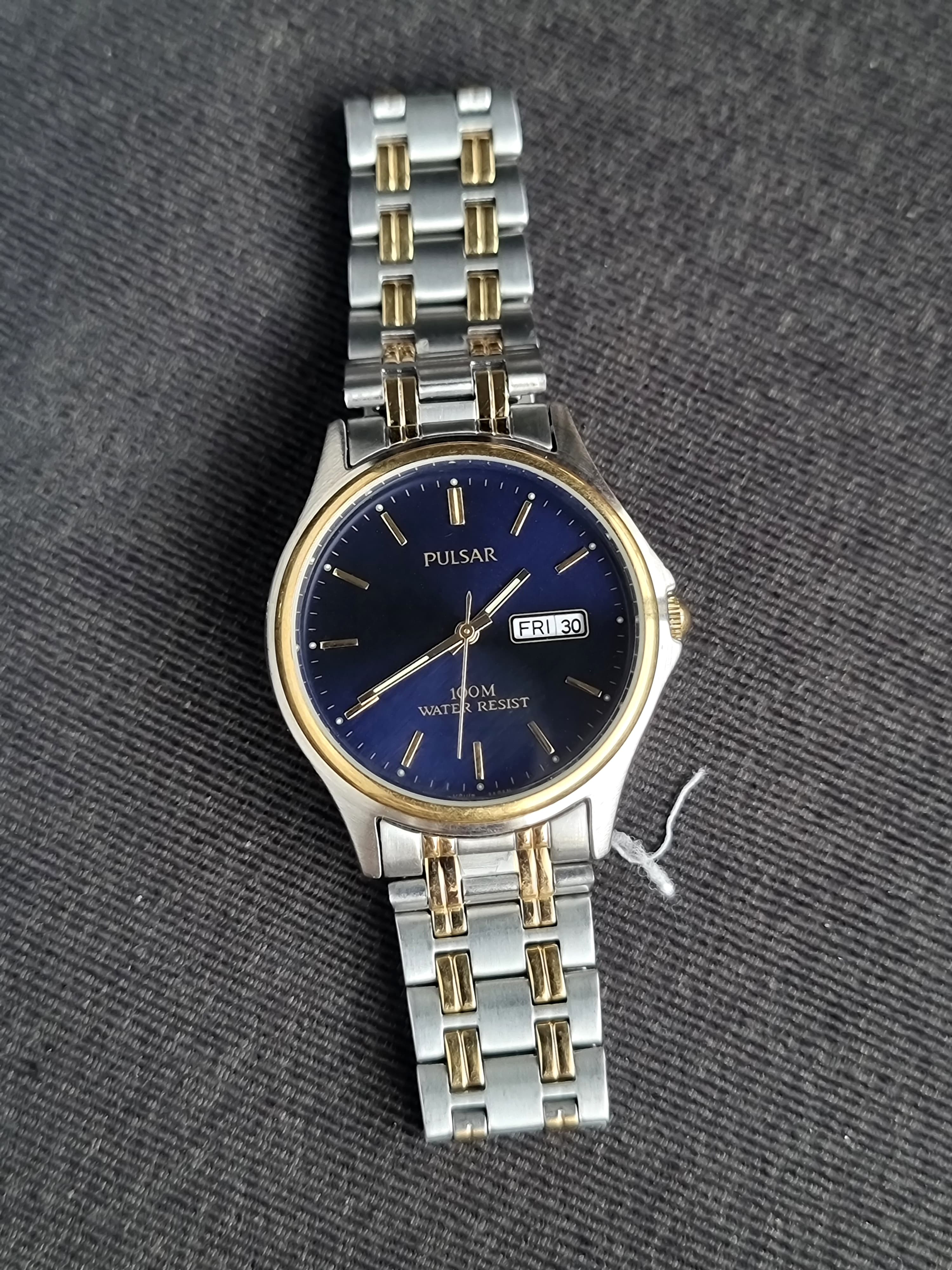 Pulsar Sub Brand Of Seiko Gents Watch 35mm Quartz Watch