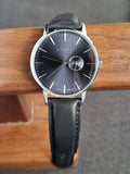Gant Gents Watch Black  Dial Black Leather Strap