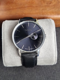 Gant Gents Watch Black  Dial Black Leather Strap