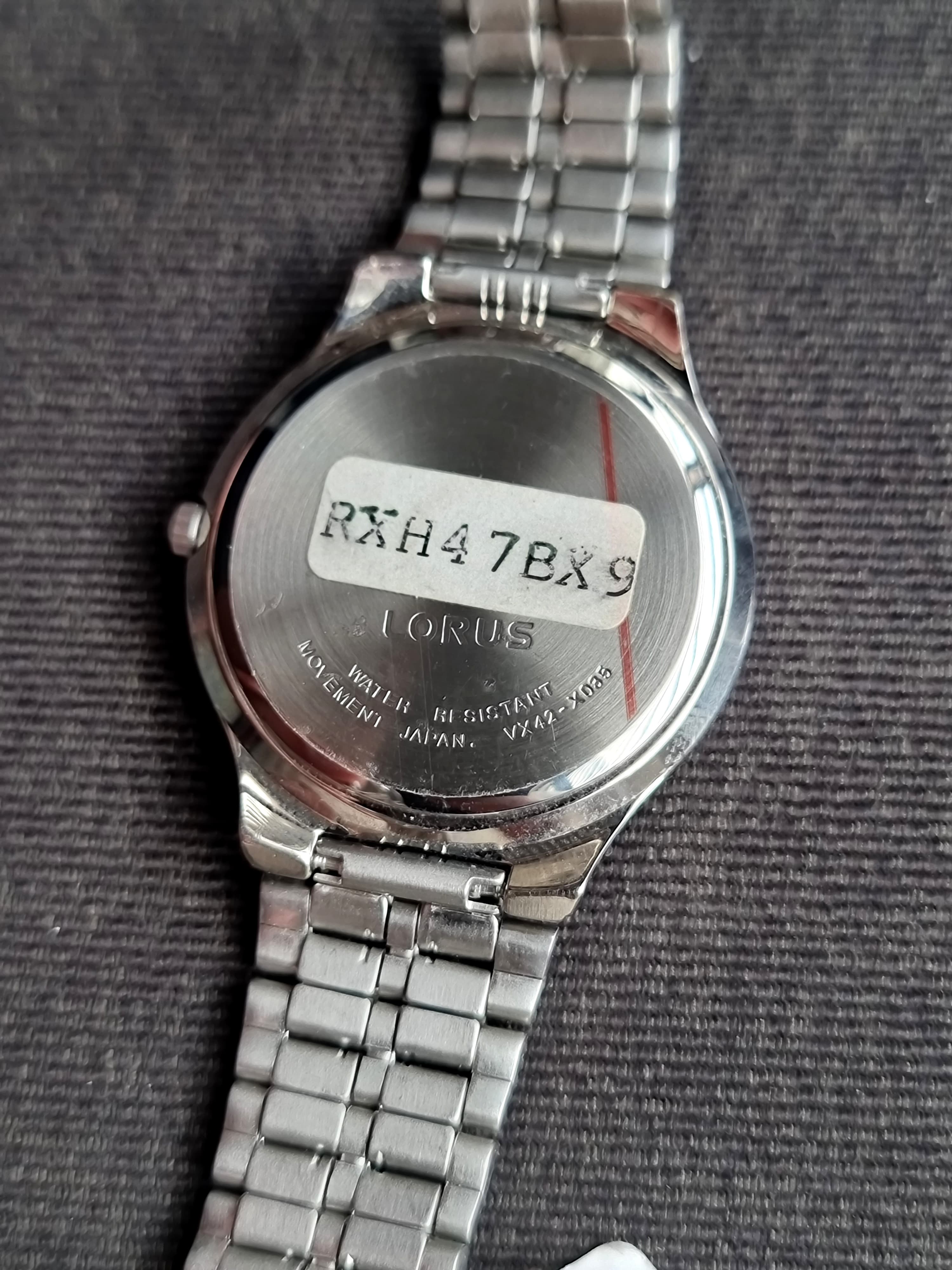 Lorus Sub Brand Of Seiko Gents Watch 35mm Dial Quartz Watch