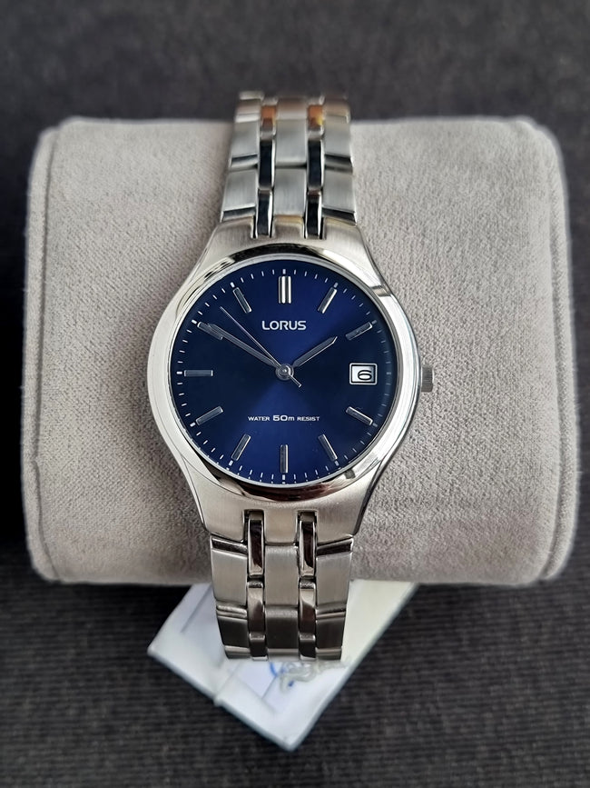 Lorus Sub Brand Of Seiko Gents Watch Blue Dial Quartz Watch Hover Image