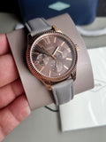 Fossil Analog Gray Dial Women's Watch-BQ3764