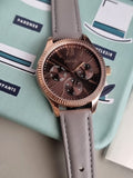 Fossil Analog Gray Dial Women's Watch-BQ3764