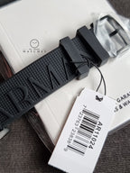 Emporio Armani Men’s Quartz Black Silicone Strap Black Dial 46mm Watch AR11024