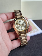Michael Kors Gold-Tone Mini Bradshaw Watch Mk5798
