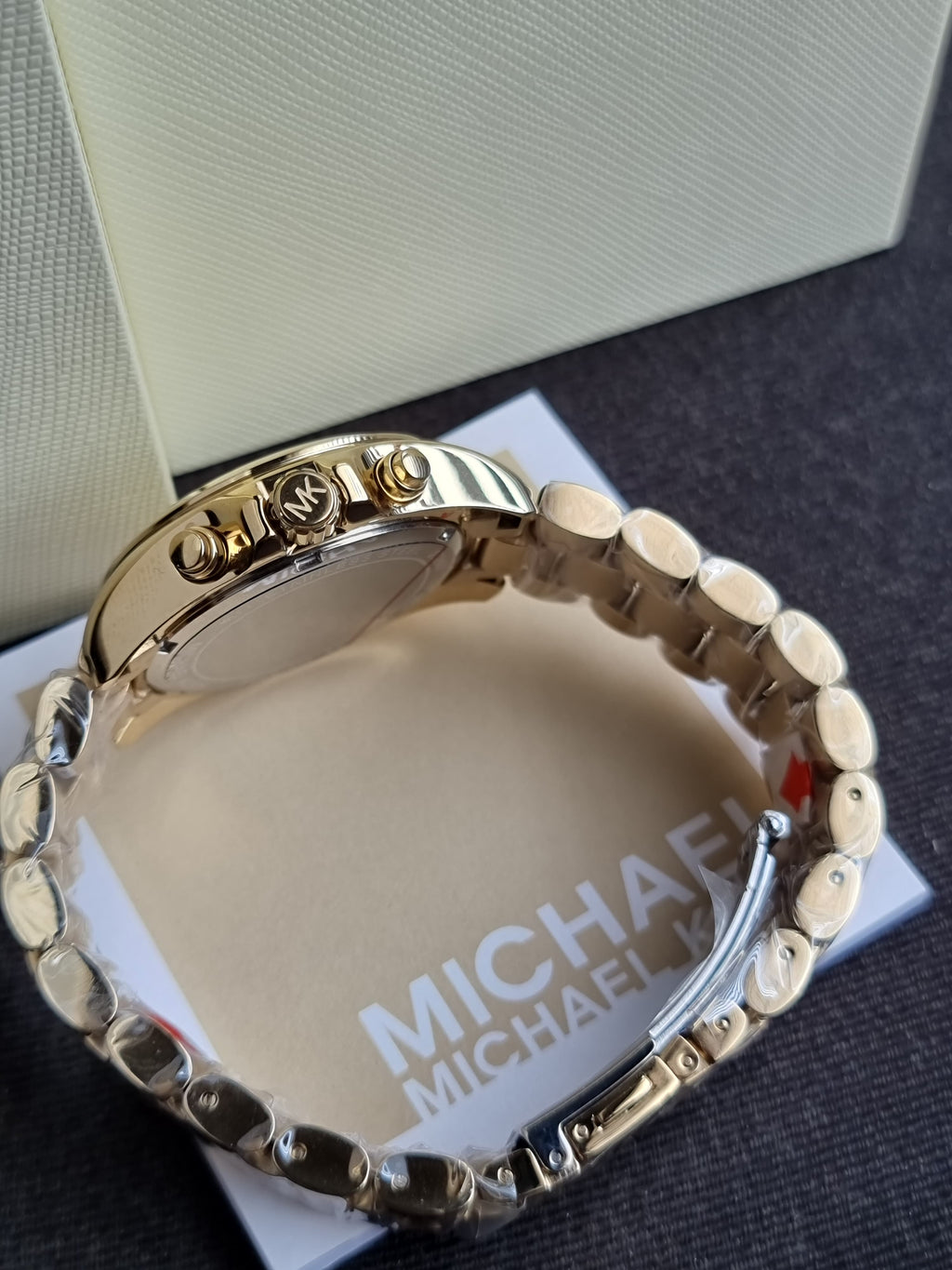 Michael Kors Gold-Tone Mini Bradshaw Watch Mk5798