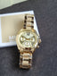 Michael Kors Gold-Tone Mini Bradshaw Watch Mk5798