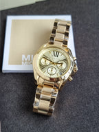 Michael Kors Gold-Tone Mini Bradshaw Watch Mk5798